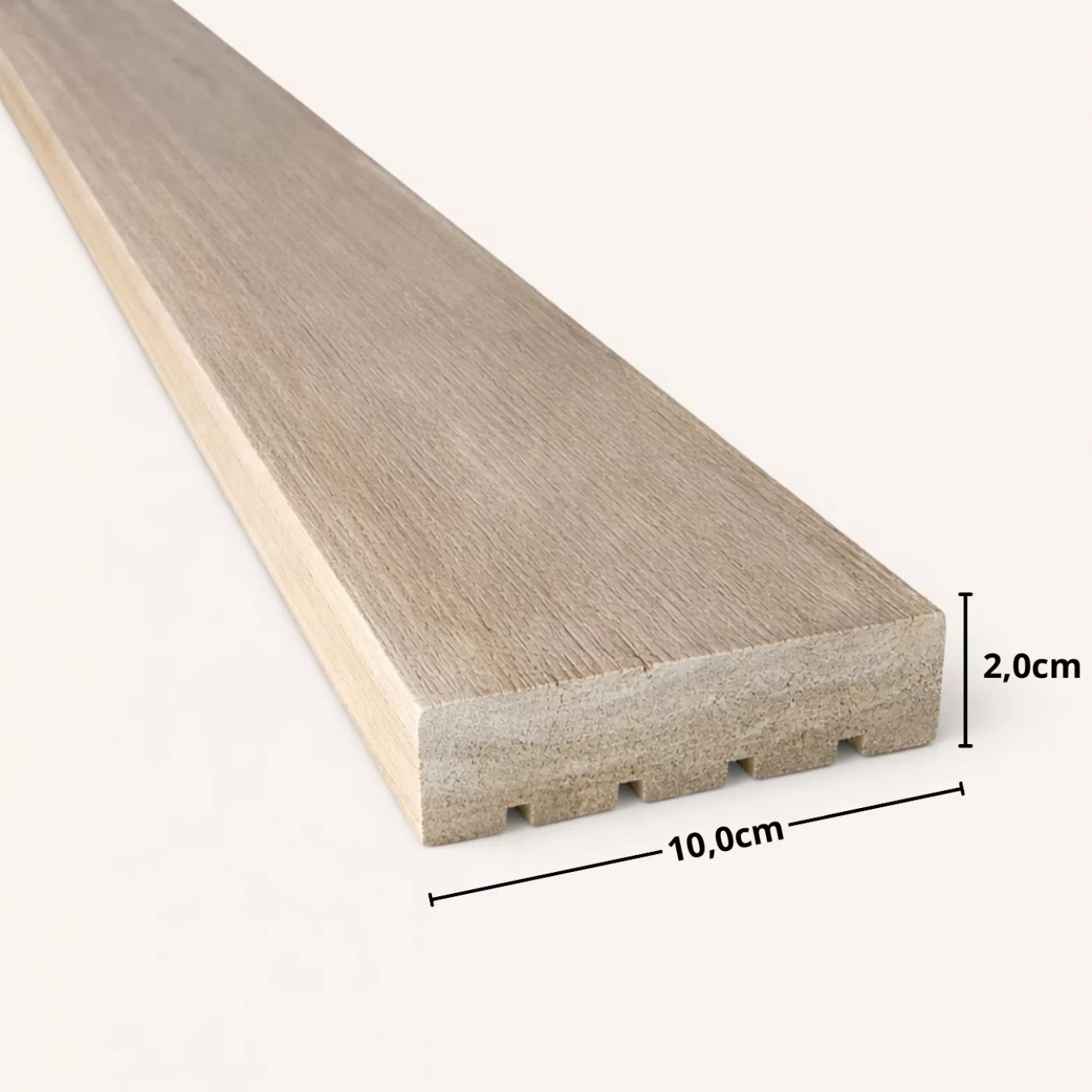 Deck de Eucalipto Tratado 10,0 x 2,0 cm