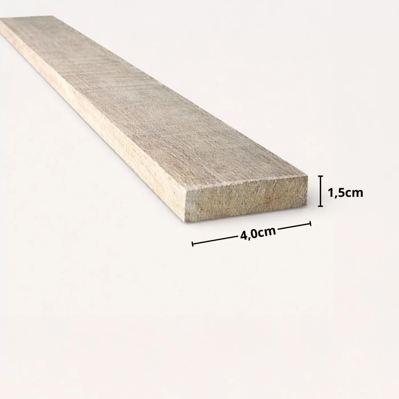 Ripa de Eucalipto Tratado 4 x 1,5cm